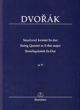 Dvorak, String Quintet op. 97 in Eb (Barenreiter)