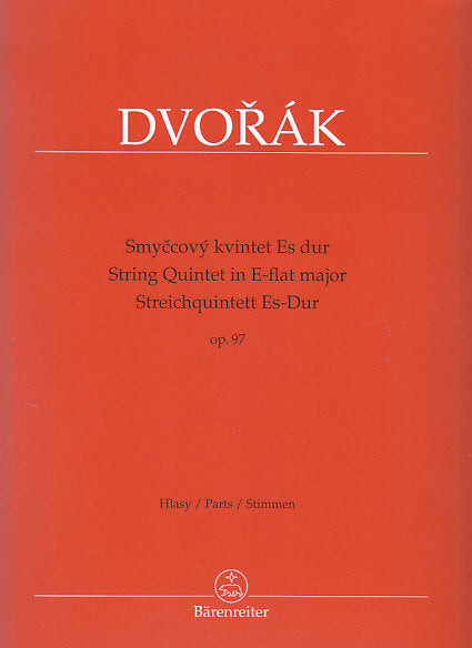 Dvorak, String Quintet op. 97 in Eb (Barenreiter)