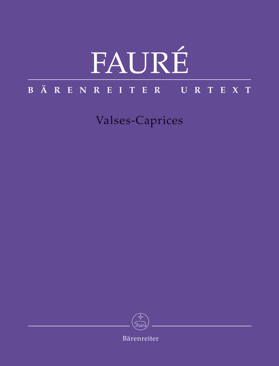 Faure, Valses-Caprices (Barenreiter)