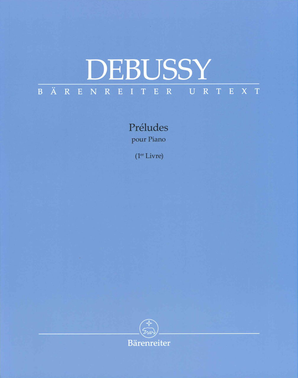 Debussy, Preludes, 1er livre (Barenreiter)