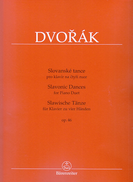 Dvorak, Slavonic Dances op. 46 B 78 (Barenreiter)