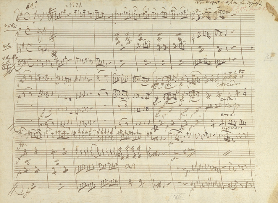 Mozart, Eine kleine Nachtmusik (Facs.) (Barenreiter)
