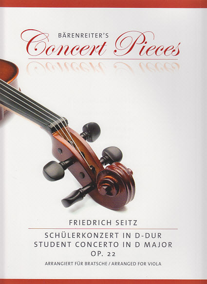 Seitz, Concerto op. 22 (Va,Pf) (Barenreiter)