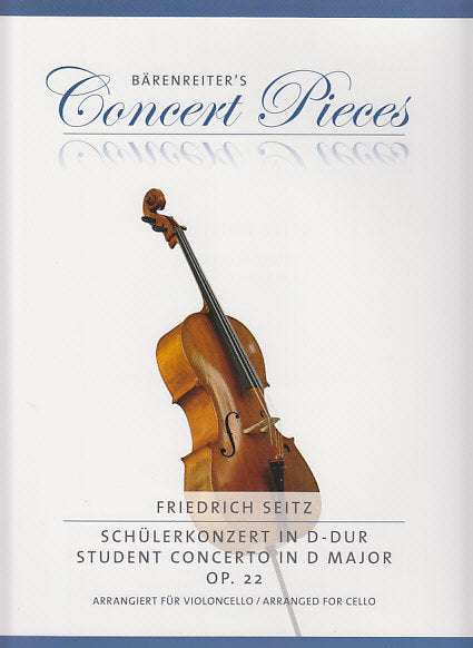 Seitz, Concerto op. 22 (Vc,Pf) (Barenreiter)