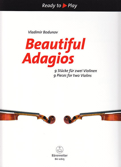 Beautiful Adagios: 9 Stucke (2Vn) (Barenreiter)