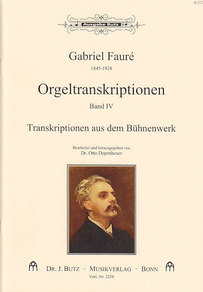 Faure, Orgeltranskriptionen 4 (Butz)