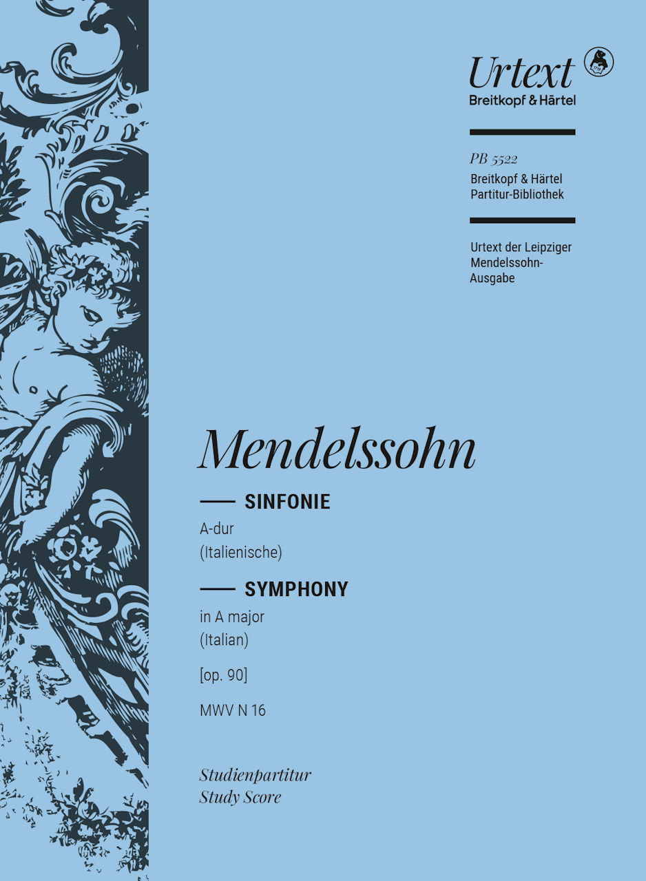 Mendelssohn, Symphony No. 4 'Italian' (Breitkopf)