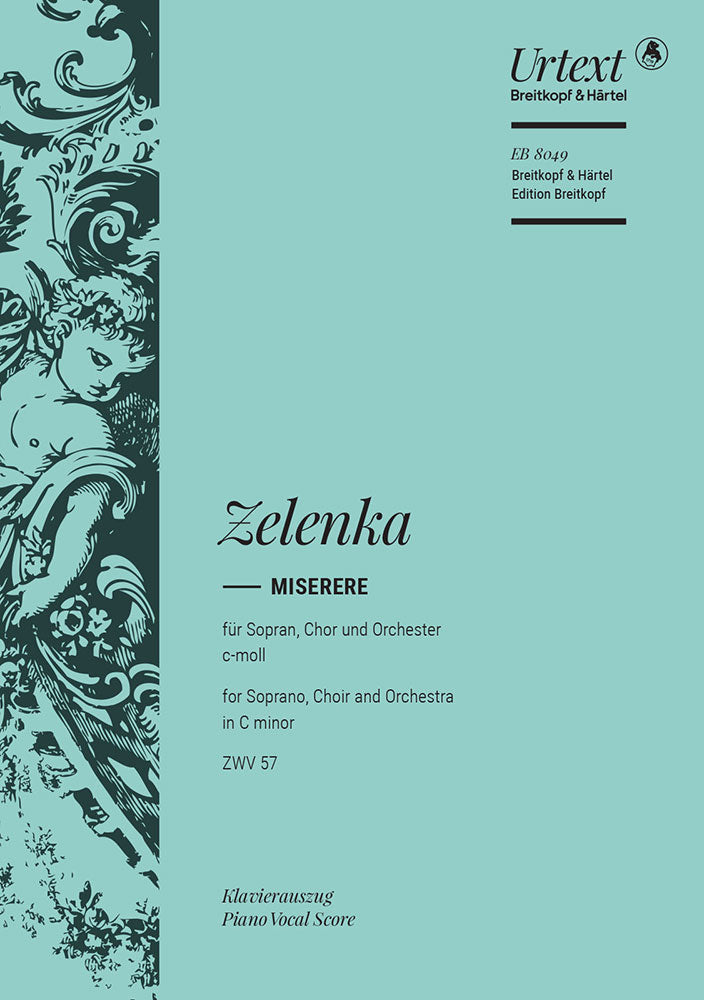 Zelenka, Miserere in c, ZWV 57 (Breitkopf)