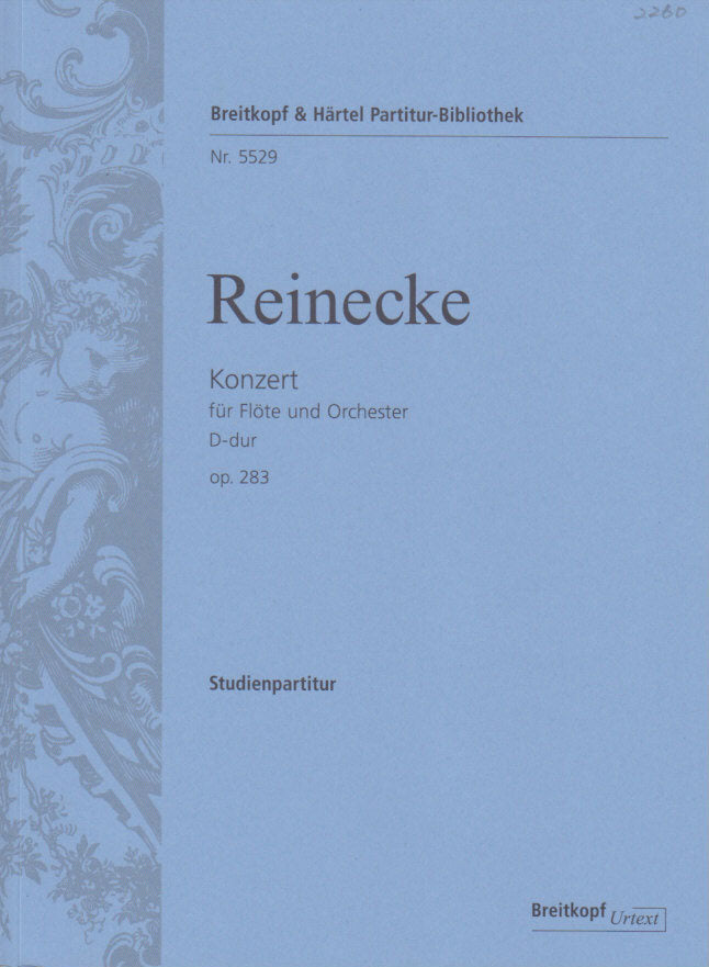Reinecke, Concerto for Flute op. 283 (Breitkopf)