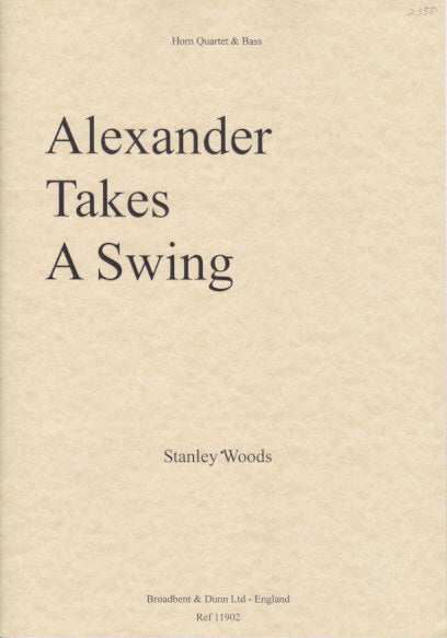 Woods, Alexander Takes a Swing (Broadbent & Dunn)