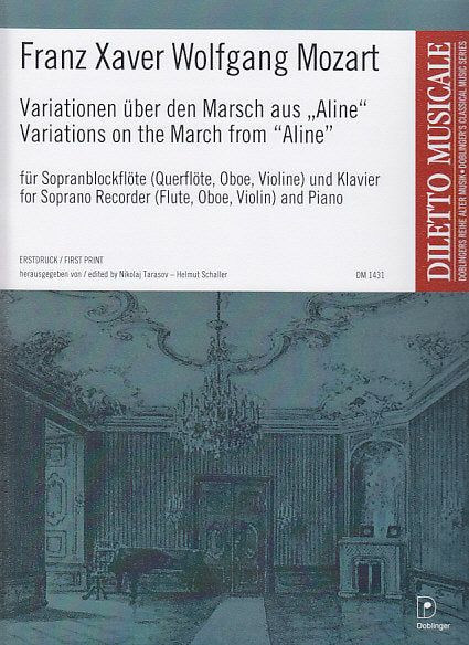 Mozart,F.X.W., Variationen 'Aline' (Doblinger)