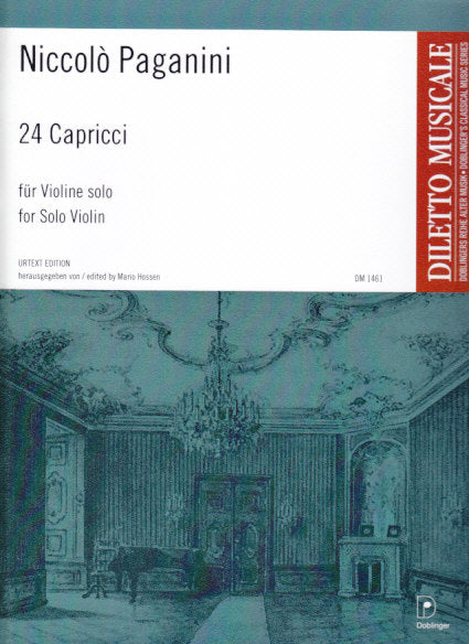Paganini, Capricci [op. 1] (Hossen) (Doblinger)