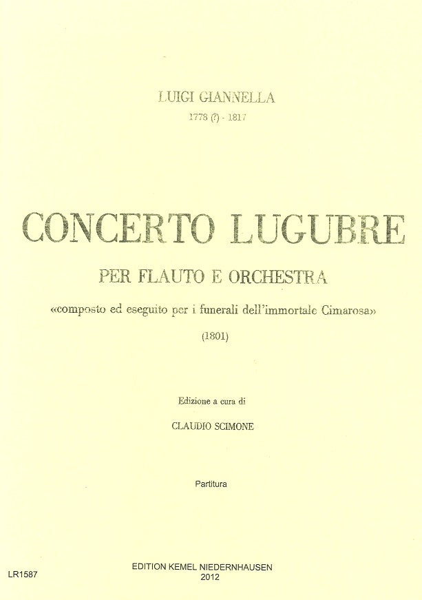 Gianella, Concerto lugubre (Kemel)