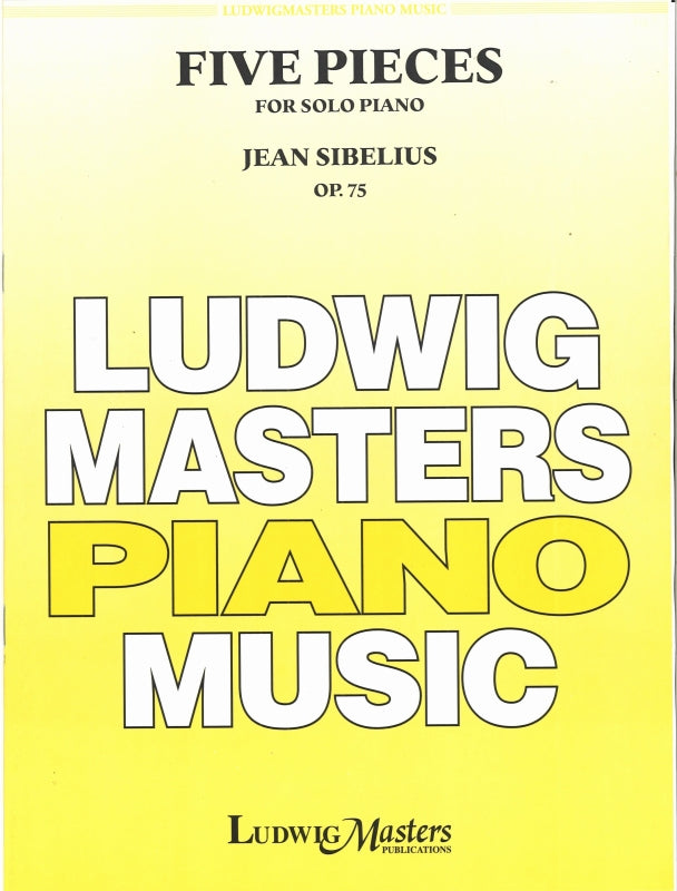 Sibelius, op. 75: 5 Pieces (Masters Music)