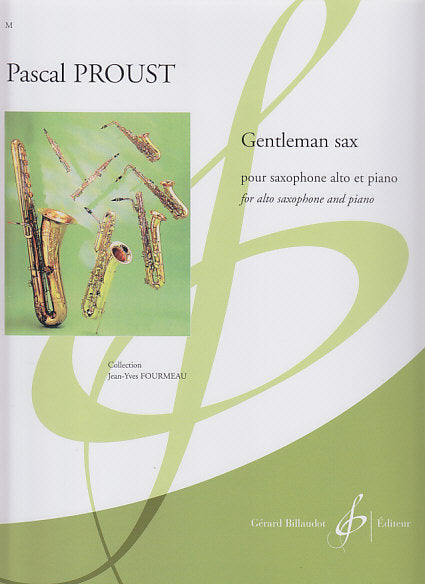 Proust, Gentleman sax (ASax,Pf) (Billaudot)