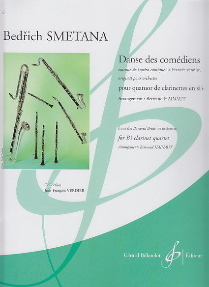 Smetana, Danse des comediens (3Bb,BsCl) (Billaudot)
