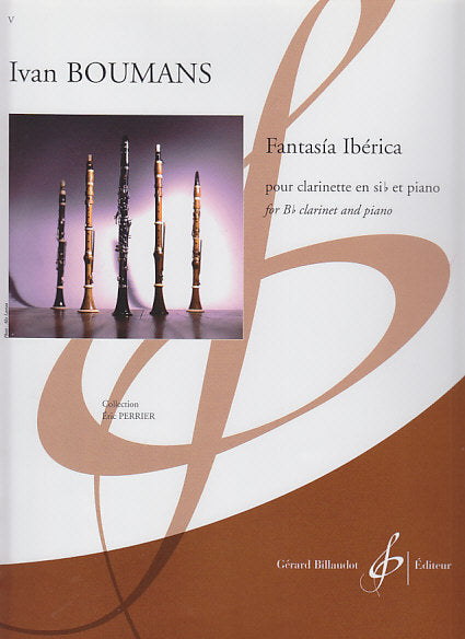 Boumans, Fantasia iberica (Cl,Pf) (Billaudot)