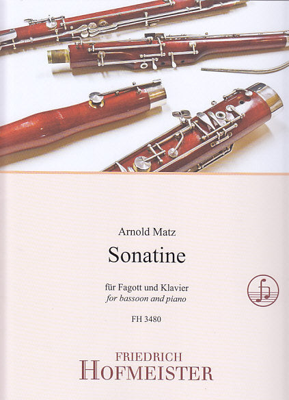 Matz, Sonatine fur Fagott und Klavier (Hofmeister)