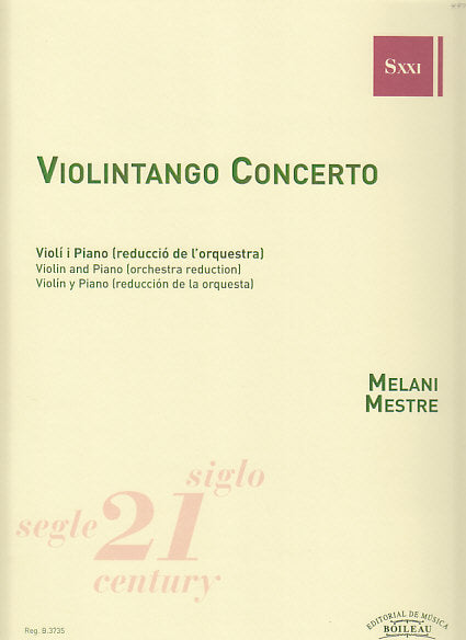 Mestre, Violintango Concerto (Boileau)
