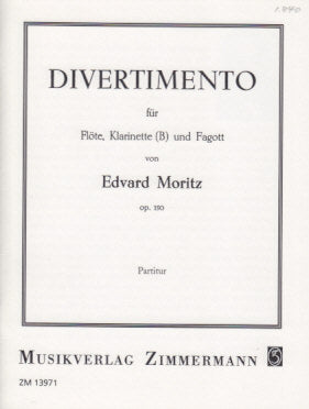 Moritz, Divertimento op. 150 Score (Zimmermann)