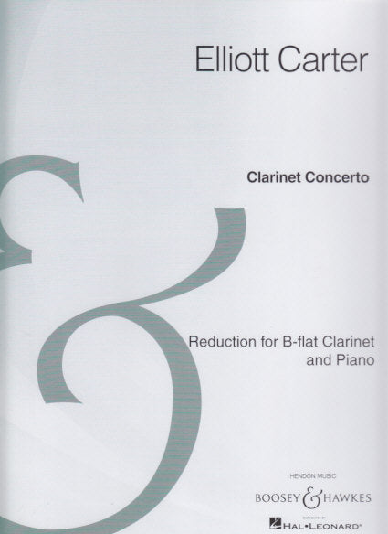 Carter, Concerto for Clarinet (Boosey)