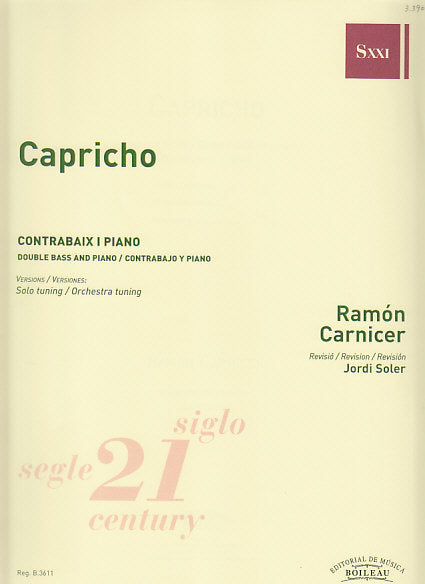 Carnicer, Capricho (Boileau)