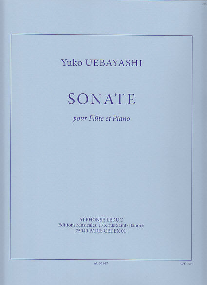 Uebayashi, Sonate pour Flute et Piano (Leduc)