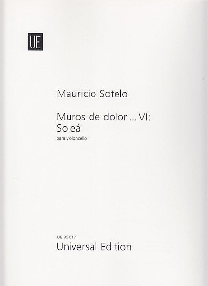 Sotelo, Muros de dolor... 6 (Vc Solo) (Universal)