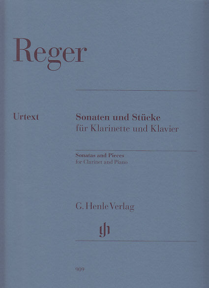 Reger, Sonatas & Pieces op. 49, 107 etc. (Henle)