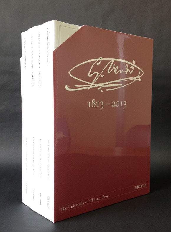 Verdi, Trilogia popolare (4-vol. Set) (Ricordi)