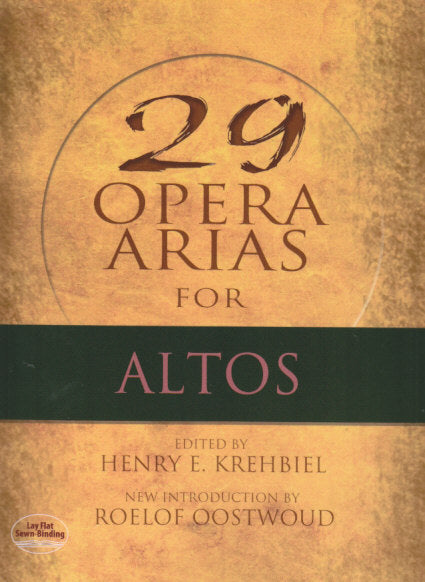 29 Opera Arias for Altos (Dover)