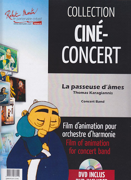 Karagiannis, Passeuse d'ames Score + DVD (Robert Martin)