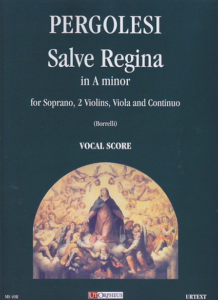 Pergolesi, Salve regina in a (Sop,Kbd) (Ut Orpheus)