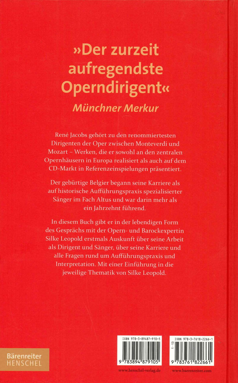 Jacobs/Leopld, Ich will Musik neu erzahl (Barenreiter/Henschel)