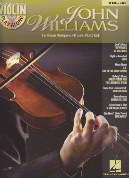 Williams,J., Violin Play-Along 38 (Hal Leonard)