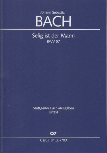 Bach, Kantate BWV 57 [G/E] (Carus)