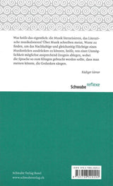 Gorner, Horgedanken: Musikliterarische (Schwabe)