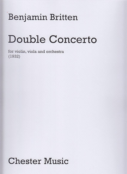 Britten, Double Concerto (Vn,Va,Pf) (Chester)