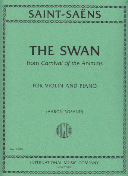 Saint-Saens, Swan (Rosand) (IMC)
