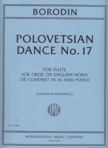Borodin, Polovetsian Dance (Fl/Ob,Pf) (IMC)
