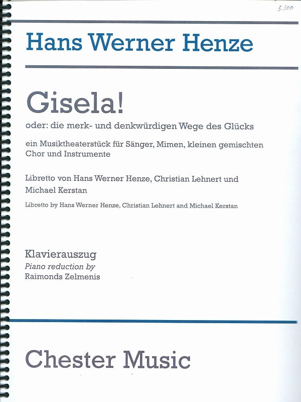 Henze, Gisela! [G] (Chester)