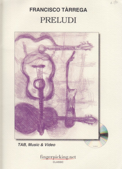 Tarrega, Preludi (+DVD) (Fingerpicking.net)