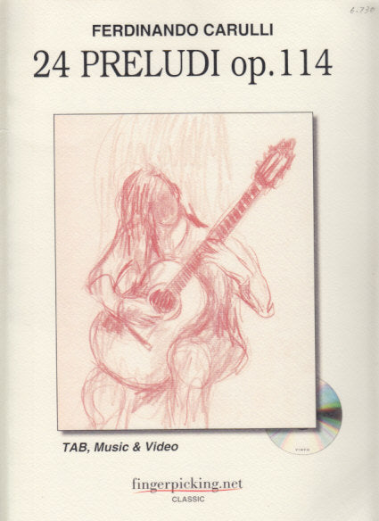 Carulli, Preludi op. 114 (+DVD) (Fingerpicking.net)