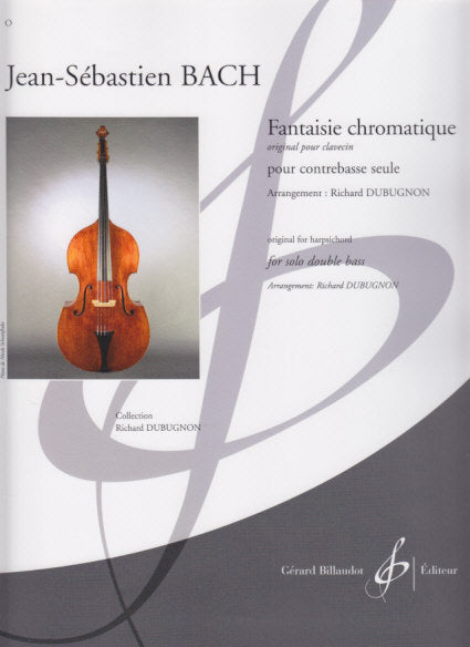 Bach, Fantaisie chromatique (CB Solo) (Billaudot)
