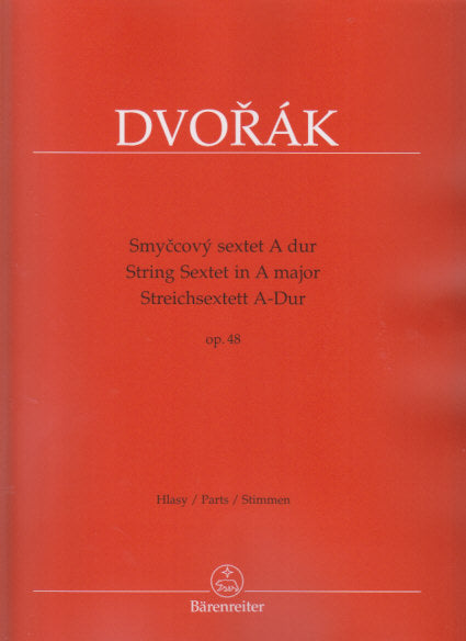 Dvorak, Sextet in A op. 48 B 80 (Barenreiter)