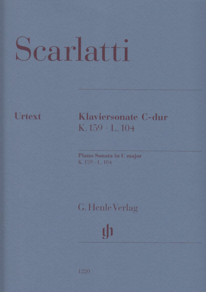 Scarlatti, Sonata in C, K 159, L 104 (Henle)