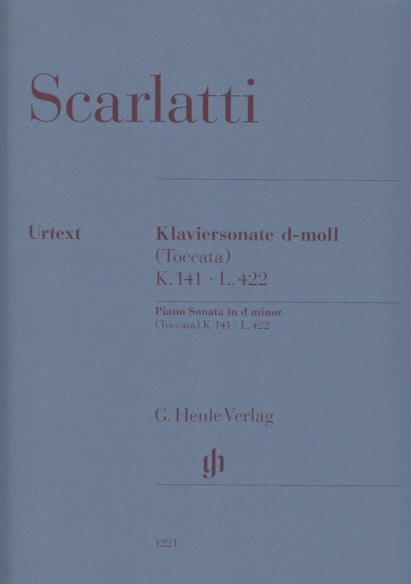 Scarlatti, Sonata in d, K 141, L 422 (Henle)