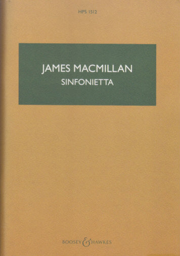 MacMillan, Sinfonietta (Boosey)