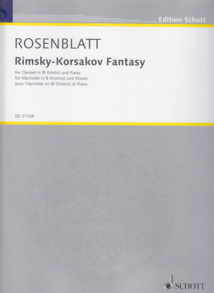 Rosenblatt, Rimsky-Korsakov Fantasy (Schott)