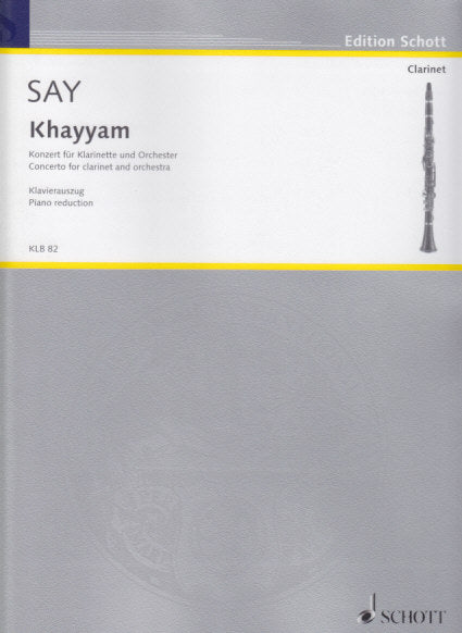 Say, Khayyam. Concerto op. 36 (2011) (Schott)
